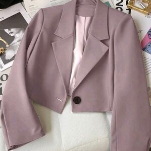 Women Casual Suit Jacket, Short Jacket, Business Casual Wear